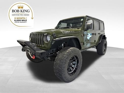 Used 2021 Jeep Wrangler Unlimited Rubicon w/ Cold Weather Group AWD/4WD image 1