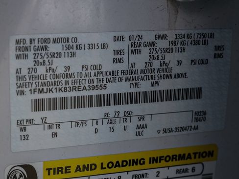 Used 2024 Ford Expedition Max Limited RWD image 35