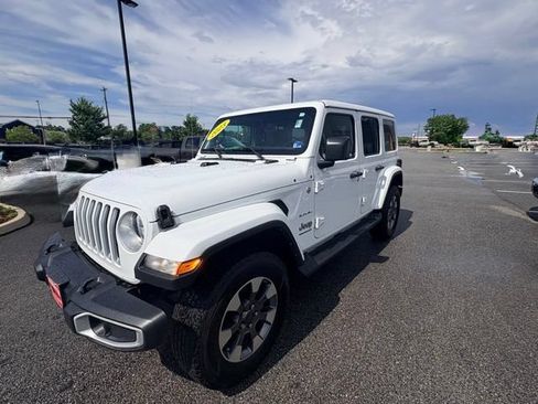 Used 2023 Jeep Wrangler Unlimited Sahara w/ Cold Weather Group AWD/4WD image 1