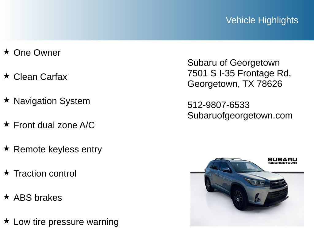 Used 2018 Toyota Highlander SE FWD image 9