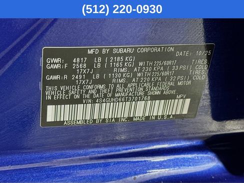 Certified 2026 Subaru Crosstrek 2.5i Premium AWD/4WD image 39
