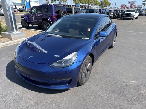 Used 2021 Tesla Model 3 Long Range AWD/4WD image 1
