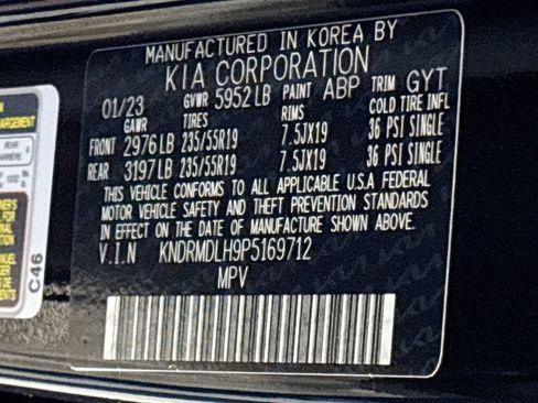 Certified 2023 Kia Sorento SX Prestige AWD/4WD image 27