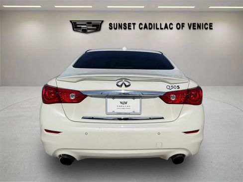 Used 2016 INFINITI Q50 Red Sport 400 image 37