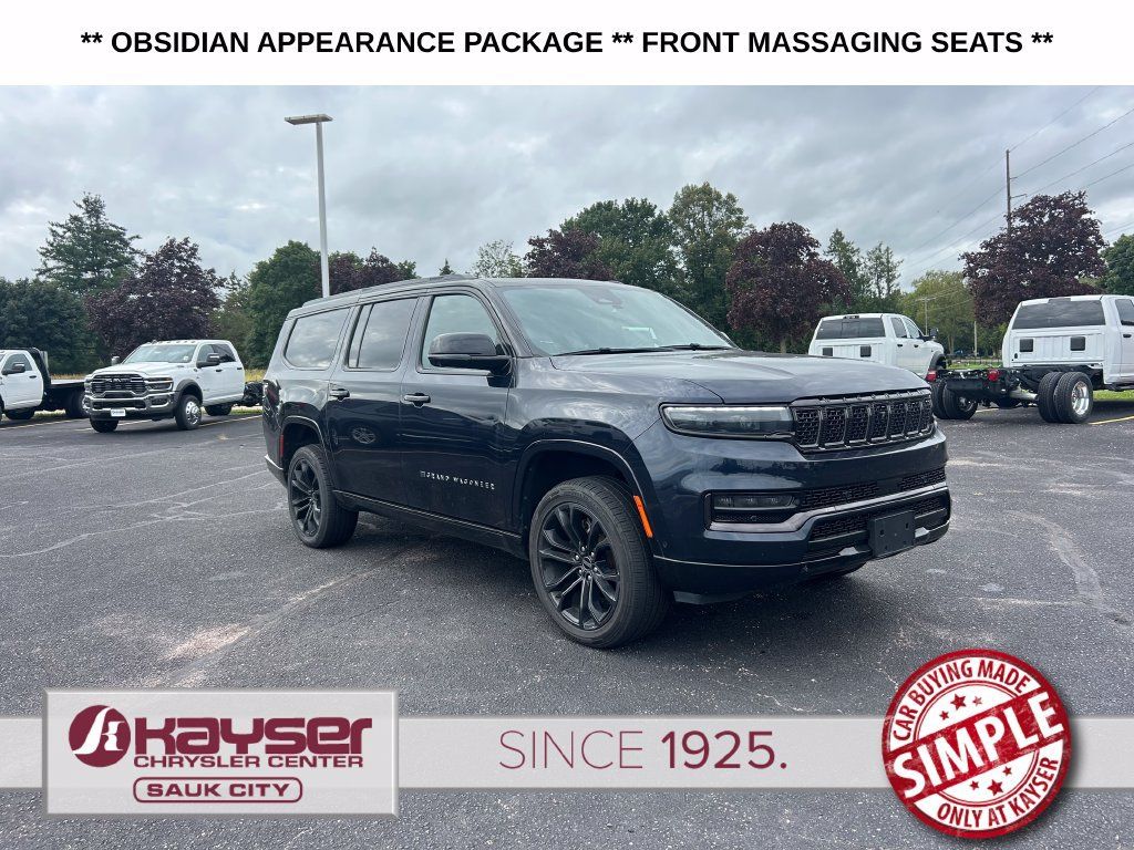 Used 2024 Jeep Grand Wagoneer L Series II w/ Quick Order Packagew 28T AWD/4WD image 1