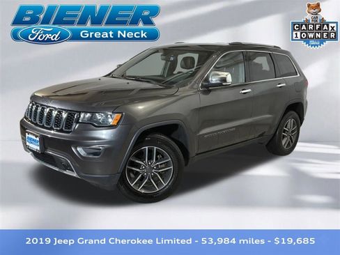 Used 2019 Jeep Grand Cherokee Limited AWD/4WD image 1