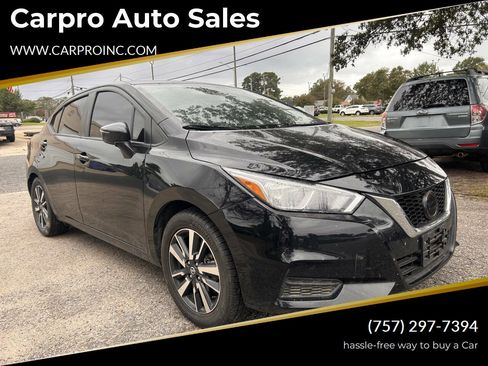 Used 2021 Nissan Versa SV image 1