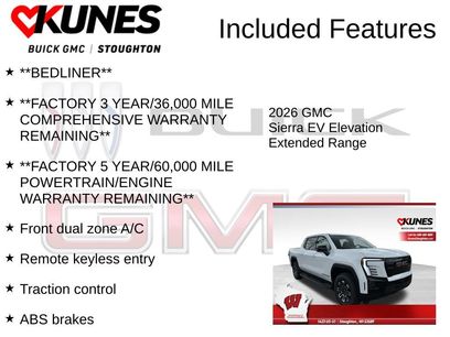 New 2026 GMC Sierra EV Elevation