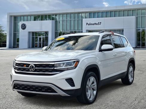 Used 2022 Volkswagen Atlas SE w/ Panoramic Sunroof Package image 3