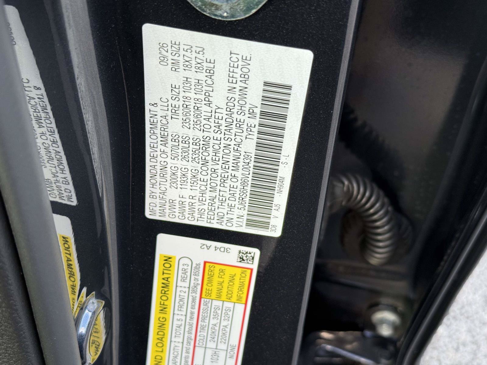 New 2027 Honda CR-V Sport-L image 20