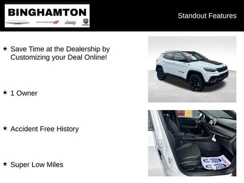 Used 2023 Jeep Compass Trailhawk w/ Trailhawk Elite Group AWD/4WD image 5