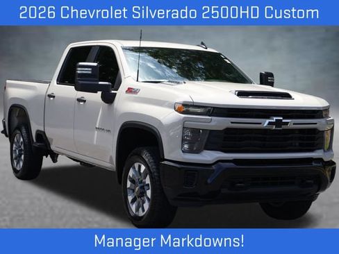 Used 2026 Chevrolet Silverado 2500 Custom w/ Custom Value Package AWD/4WD image 1