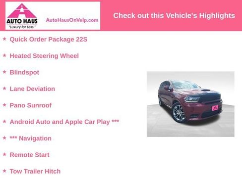 Used 2020 Dodge Durango R/T AWD/4WD image 3