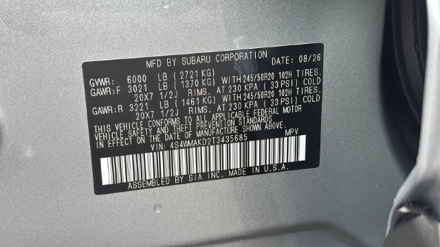 New 2026 Subaru Ascent Touring AWD/4WD image 29
