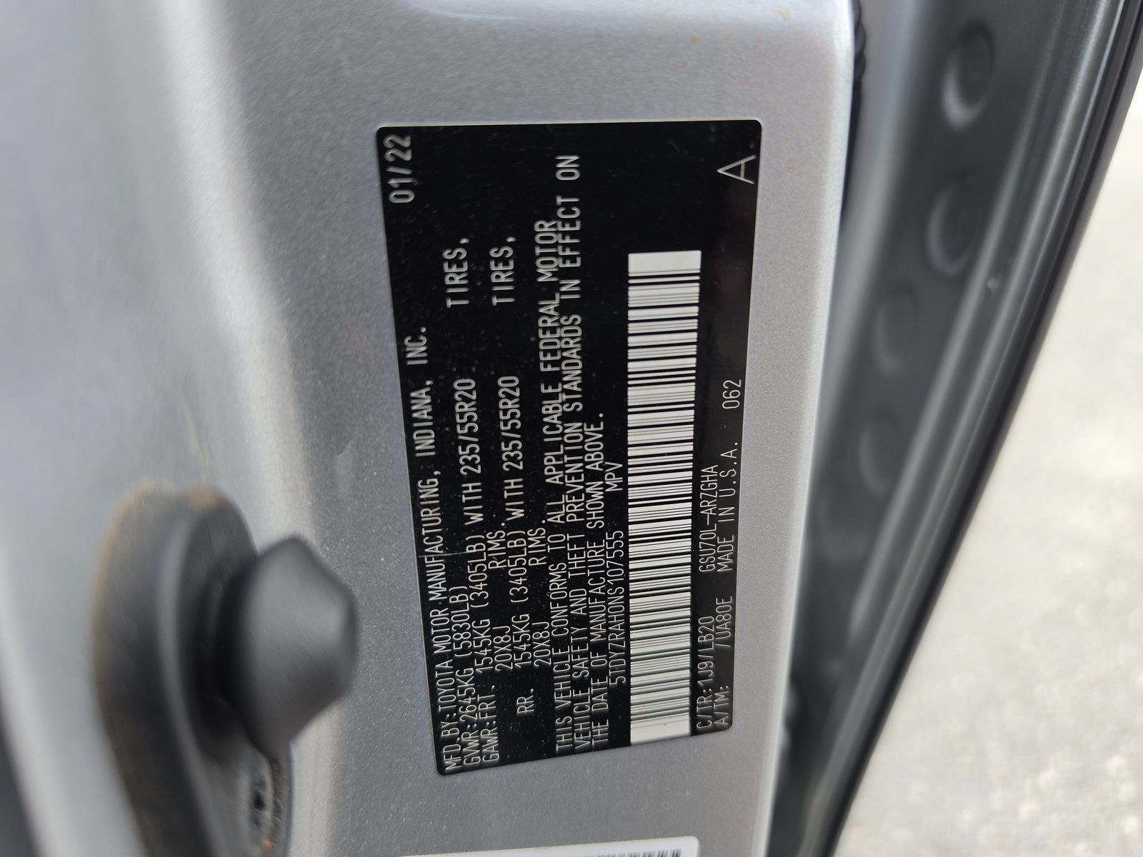 Used 2022 Toyota Highlander Limited FWD image 45