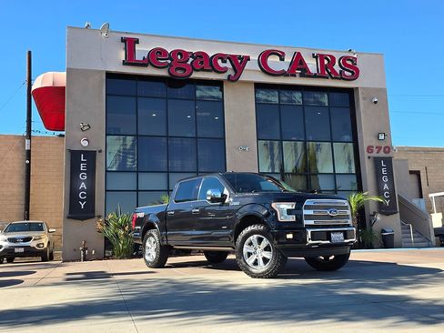 Used 2015 Ford F150 Platinum w/ Equipment Group 701A Luxury image 2