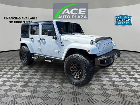 Used 2016 Jeep Wrangler Unlimited Sahara AWD/4WD image 1