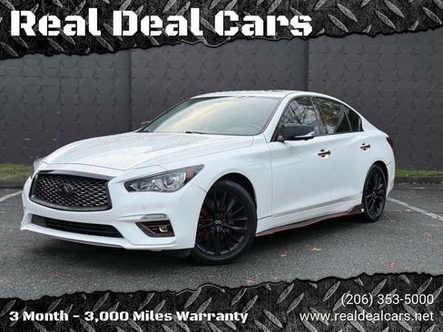 Used 2021 INFINITI Q50 Luxe image 1