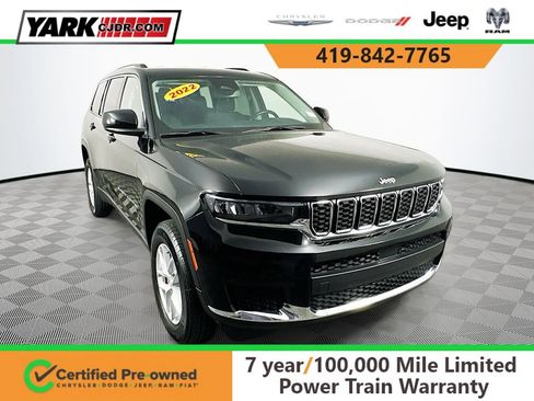 Certified 2022 Jeep Grand Cherokee L Laredo w/ Luxury Tech Group I AWD/4WD image 1
