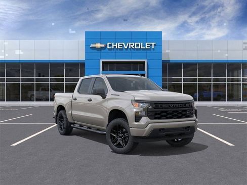 New 2026 Chevrolet Silverado 1500 Custom w/ Turbomax Blackout Package AWD/4WD image 51