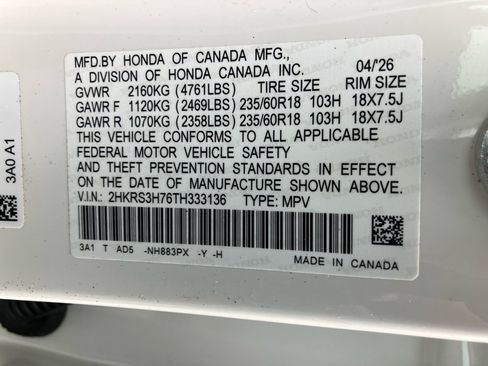 Certified 2026 Honda CR-V EX-L image 39