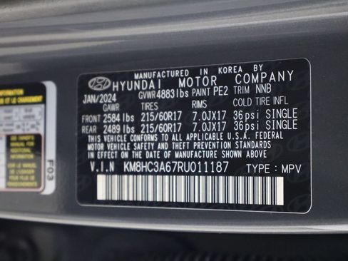 Used 2024 Hyundai Kona SEL FWD image 38