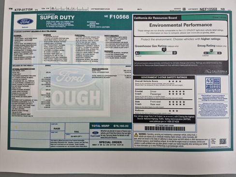 Used 2022 Ford F250 Lariat w/ Lariat Ultimate Package image 38