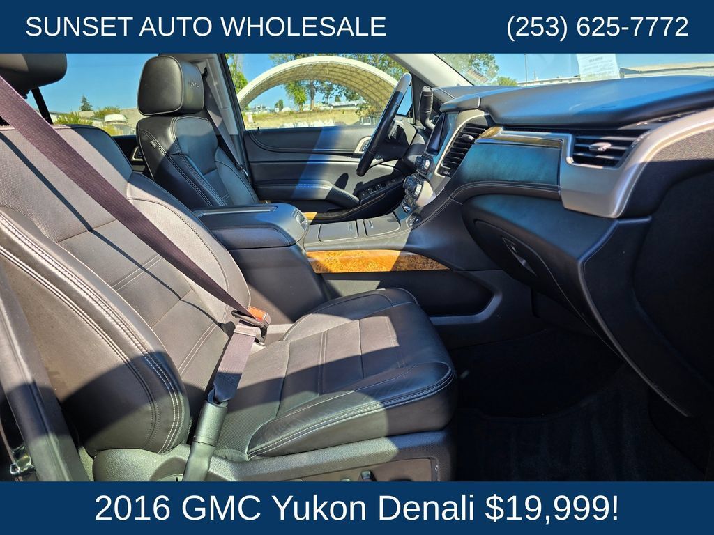 Used 2016 GMC Yukon Denali w/ Open Road Package AWD/4WD image 24