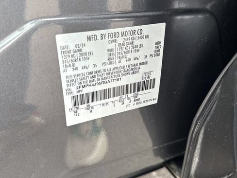 Certified 2024 Ford Edge SEL AWD/4WD image 19