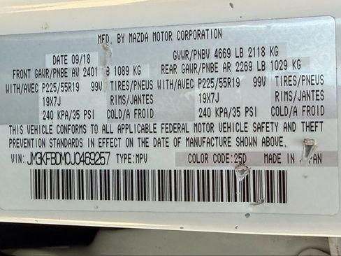 Used 2018 MAZDA CX-5 Grand Touring w/ Premium Package image 53