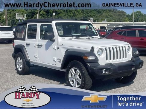 Used 2020 Jeep Wrangler Unlimited Sport AWD/4WD image 1