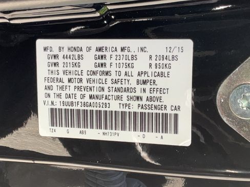 Used 2016 Acura TLX FWD image 25