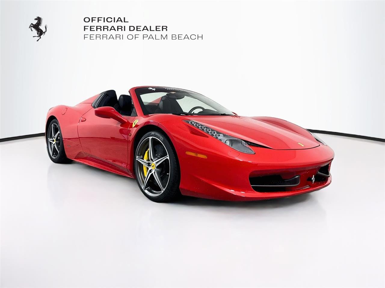 Certified 2013 Ferrari 458 Spider RWD image 1