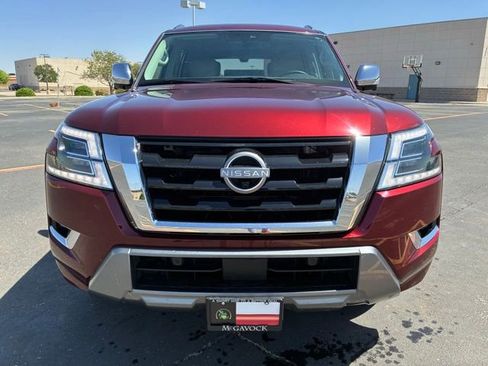 Certified 2023 Nissan Armada Platinum w/ Captain's Chairs Package RWD image 9