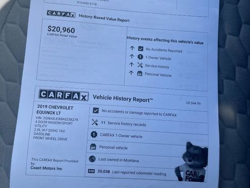 Used 2019 Chevrolet Equinox LT image 33