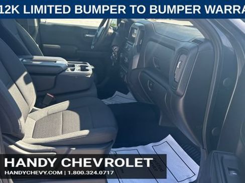 Certified 2021 Chevrolet Silverado 1500 Custom w/ LPO, Dark Essentials Package AWD/4WD image 44