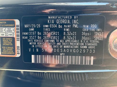 Used 2027 Kia Telluride SX X-Line AWD/4WD image 25