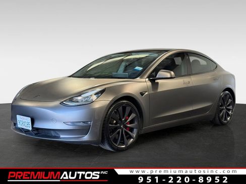 Used 2020 Tesla Model 3 Performance AWD/4WD image 1
