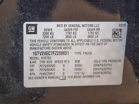 Used 2015 GMC Sierra 1500 SLT w/ All-Terrain Package image 31