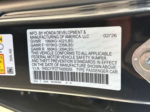 New 2026 Honda Accord LX image 29