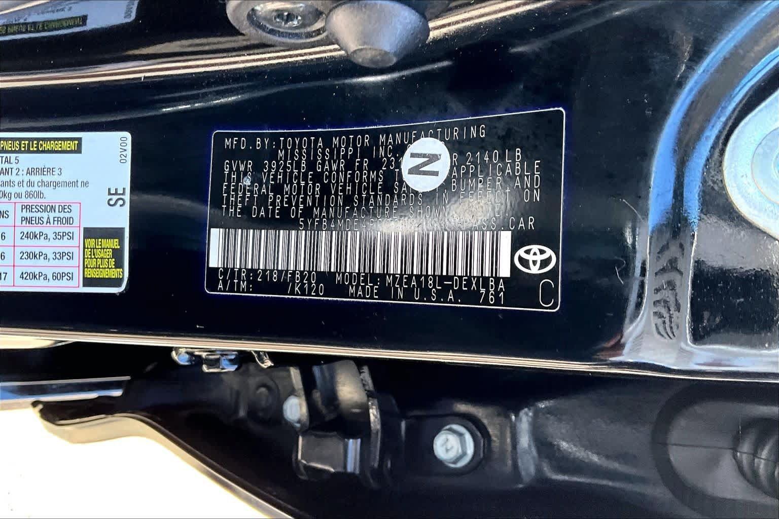 Certified 2023 Toyota Corolla LE FWD image 33