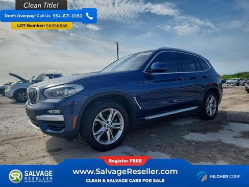 Used 2019 BMW X3 xDrive30i w/ Convenience Package AWD/4WD image 1