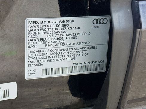 Used 2020 Audi Q7 2.0T Premium w/ Convenience Package AWD/4WD image 42