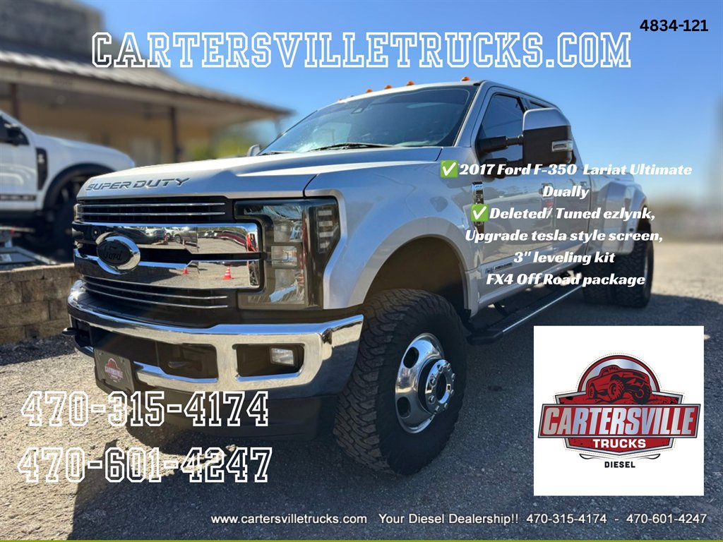 Used 2017 Ford F350 Lariat w/ Lariat Ultimate Package AWD/4WD image 1