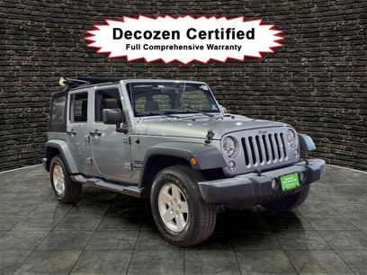 Certified 2017 Jeep Wrangler Unlimited Sport w/ Quick Order Package 24S