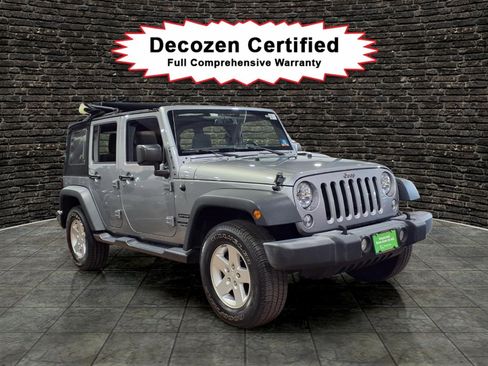 Certified 2017 Jeep Wrangler Unlimited Sport w/ Quick Order Package 24S AWD/4WD image 1