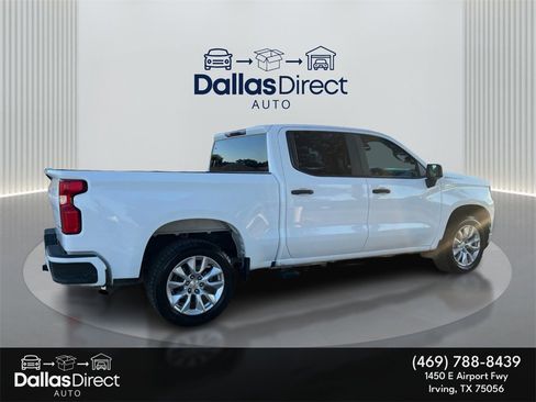 Used 2022 Chevrolet Silverado 1500 Custom w/ LPO, Blackout Package image 6