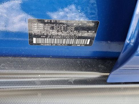 New 2026 Subaru WRX Limited AWD/4WD image 15