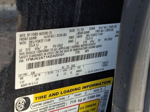 Used 2019 Ford Expedition Max Limited w/ Equipment Group 302A image 14