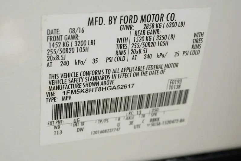 Used 2017 Ford Explorer Platinum AWD/4WD image 59